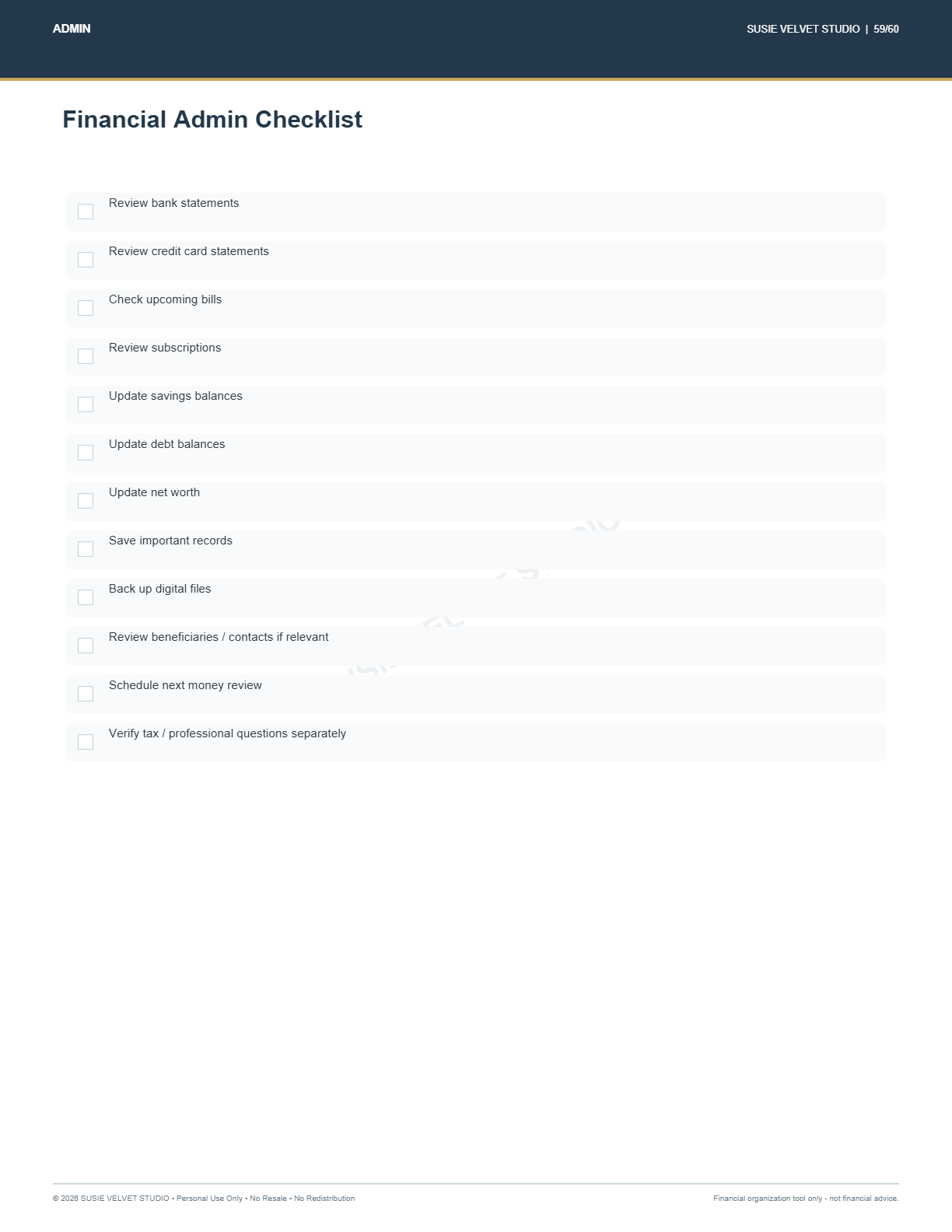 Household money planner for individuals, couples, parents, and families